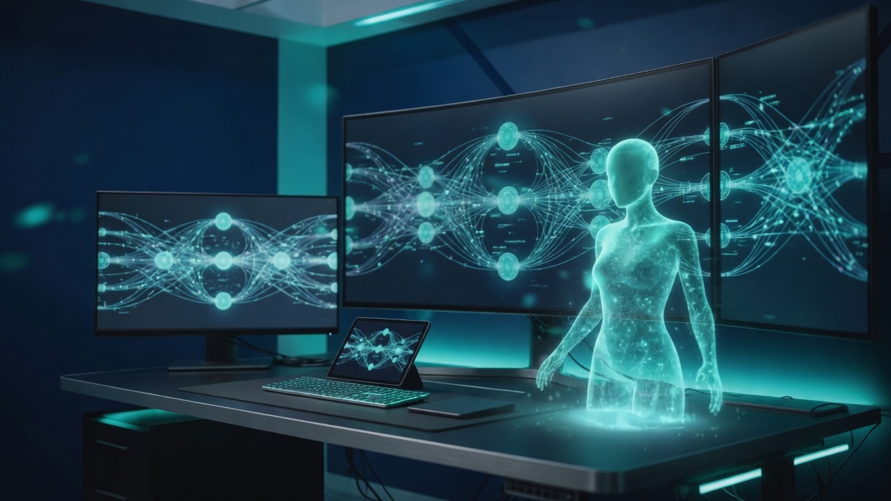 AI teaching session